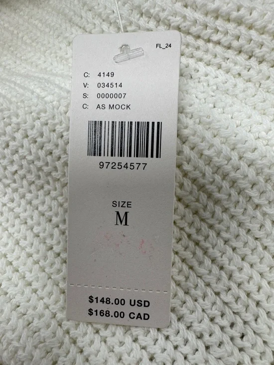 NWT Anthropologie Daily Practice Le Tour Crew Neck Sweater Size M - Picture 5 of 7